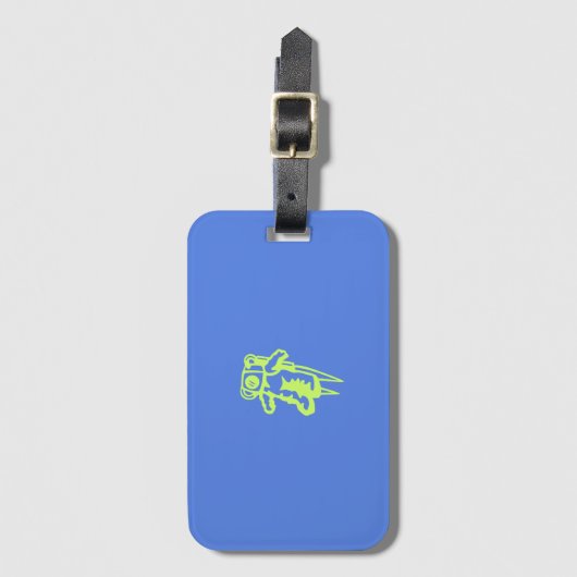 Spaceman Bagagelabel (Voorkant (verticaal))