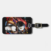 Spaceman Bagagelabel (Voorkant horizontaal)