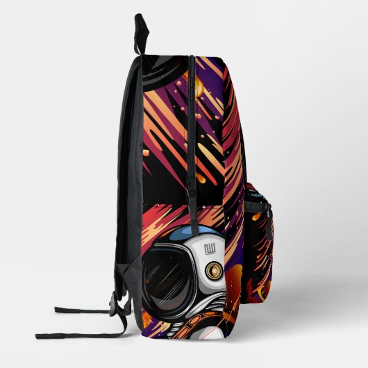 Spaceman Bedrukte Rugzak (Links)