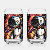 Spaceman Blikvorm Glas (Achterkant)