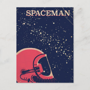 Spaceman Briefkaart