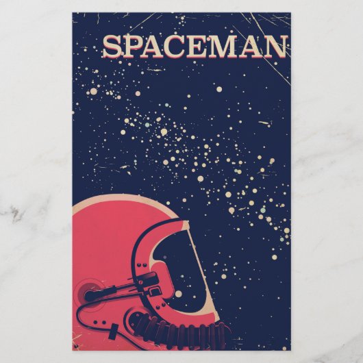 Spaceman Briefpapier (Voorkant)