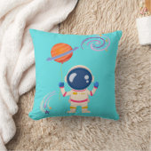 Spaceman cartoon Adventures. Kussen (Deken)