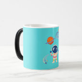 Spaceman cartoon Adventures. Magische Mok (Voorkant links)