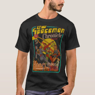 Spaceman chronicles Sci Fi T-shirt
