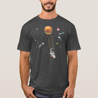 Spaceman die op een Burger zwemt, Planets Cheesebu T-shirt
