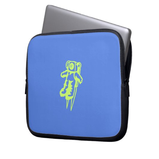Spaceman Electronics Bag Laptop Sleeve (Voorkant Links)