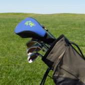 Spaceman Golf Head Hoesje Golfheadcover (Insitu)