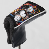 Spaceman Golfheadcover (3/4 voorkant)