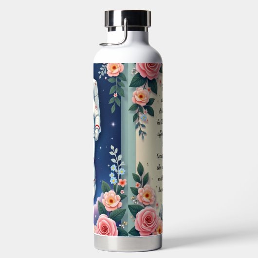 Spaceman Greeting Waterfles (Rechts)