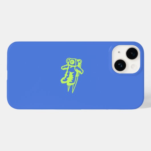 Spaceman iPhone / iPad case (Achterkant (horizontaal))