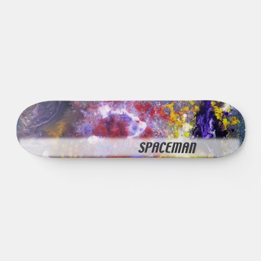 Spaceman Longboard Skateboard (Horizontaal)