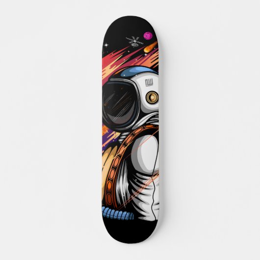 Spaceman Persoonlijk Skateboard (Voorkant)