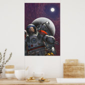Spaceman Poster (Keuken)