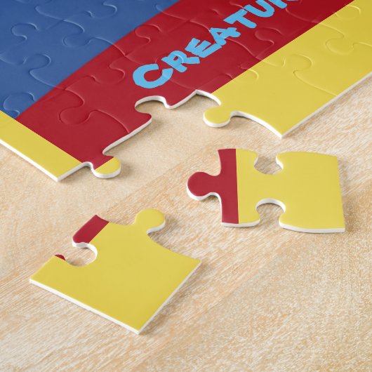 Spaceman Puzzle Legpuzzel (Zijkant)