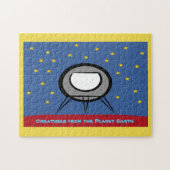Spaceman Puzzle Legpuzzel (Horizontaal)