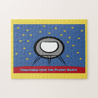 Spaceman Puzzle Legpuzzel