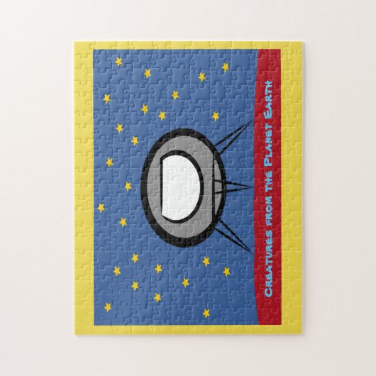 Spaceman Puzzle Legpuzzel (Verticaal)