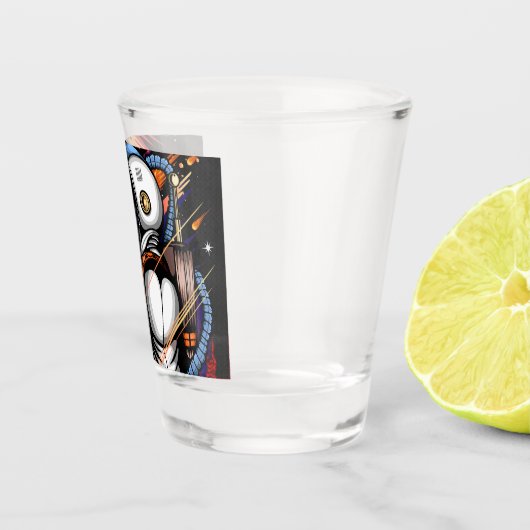 Spaceman Shot Glas (Rechts)