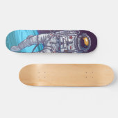 Spaceman Skateboard Deck (Horizontaal)