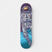 Spaceman Skateboard Deck (Voorkant)