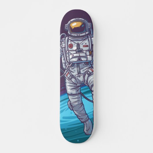 Spaceman Skateboard Deck (Voorkant)
