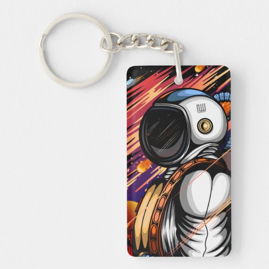 Spaceman Sleutelhanger (Voorkant)