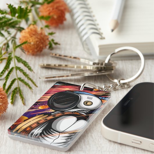 Spaceman Sleutelhanger (Voorkant Rechts)