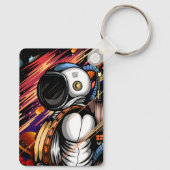 Spaceman Sleutelhanger (Achterkant)