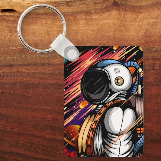 Spaceman Sleutelhanger (Voorkant)