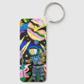 Spaceman Sleutelhanger (Achterkant)