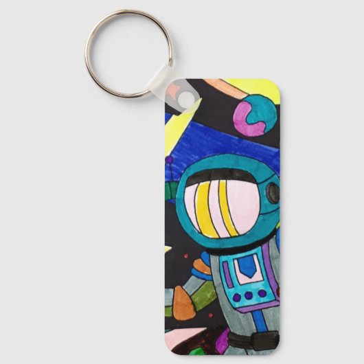 Spaceman Sleutelhanger (Voorkant)