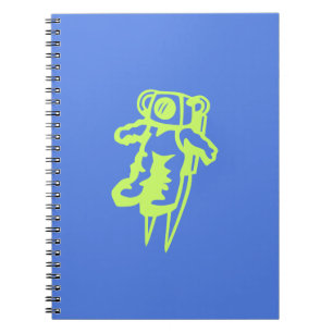 Spaceman Spiraal Foto Notitieboek