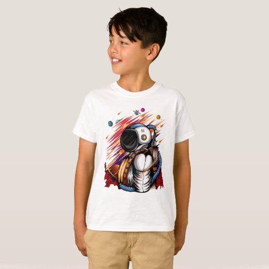 Spaceman T-shirt (Voorkant volledig)
