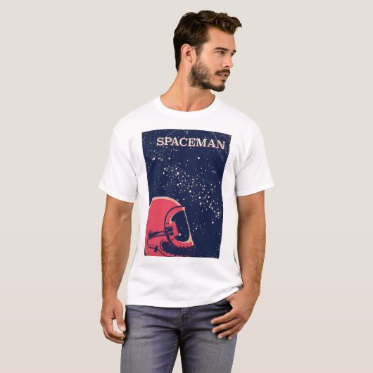 Spaceman T-shirt (Voorkant volledig)