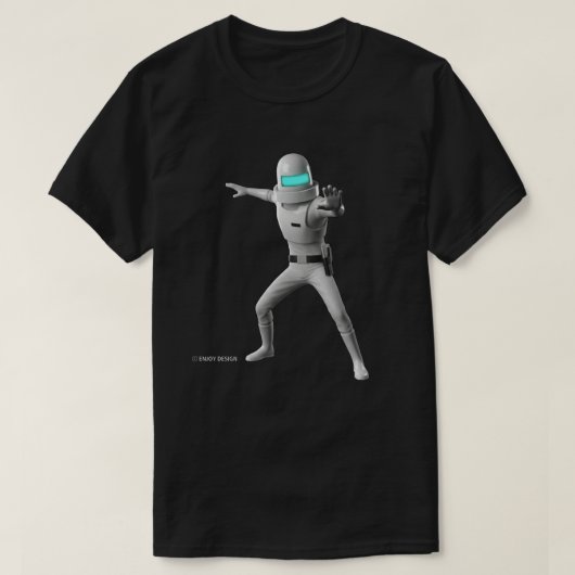 SPACEMAN - T Tシャツ T-SHIRT (Design voorkant)