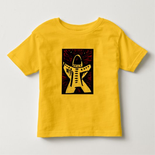 Spaceman Toddler T-Shirt (Voorkant)