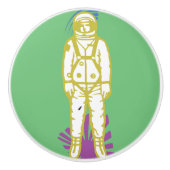 Spaceman V2 keramische knop (Voorkant)