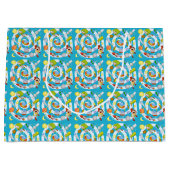 Spaceman vs. Alien Gift Bag (groot) Large Cadeautasje (Voorkant)