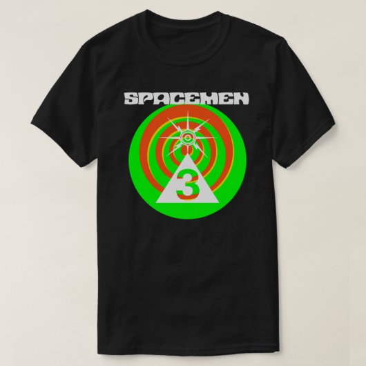 Spacemen 3 - Oorspronkelijke 80s-kleuropbrengst ZE T-shirt (Design voorkant)