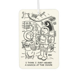 Spacemen in het ruimteschip Hear Knocking Luchtverfrisser