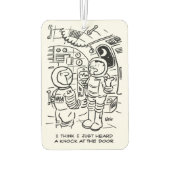 Spacemen in het ruimteschip Hear Knocking Luchtverfrisser (Achterkant)