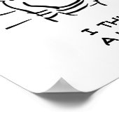 Spacemen op het ruimteschip Hear Knock aan de deur Poster (Hoek)