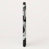 Spacemonkey zwart-wit Case-Mate iPhone case (Achterkant/links)