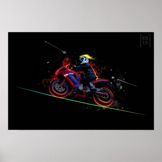 spaceninjacr1 poster (Voorkant)