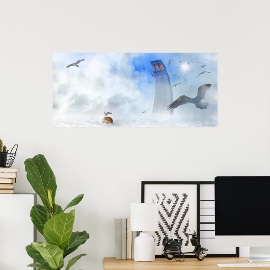 Spacerock II Poster (Thuiskantoor)