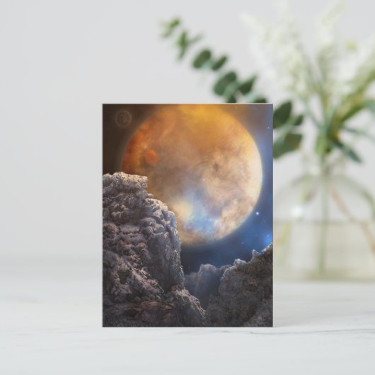 Spacerock IV: Eenvoudig Planet Briefkaart (Staand voorkant)