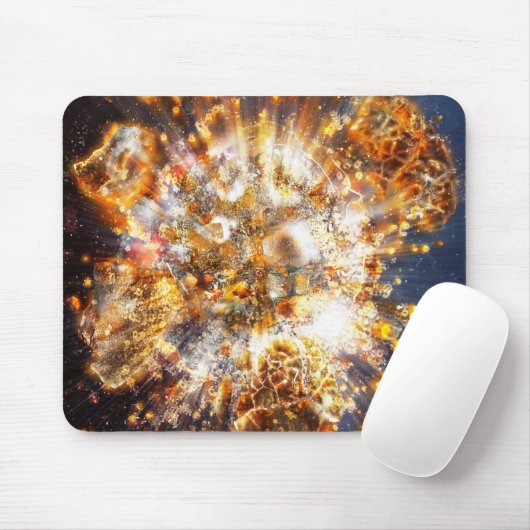 Spacerock VI - Mousepad Muismat (Met muis)
