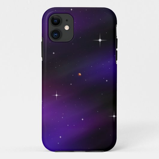 Spacescape met planeten en sterren Case-Mate iPhone case (Achterkant)
