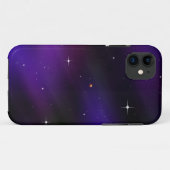 Spacescape met planeten en sterren Case-Mate iPhone case (Achterkant (horizontaal))